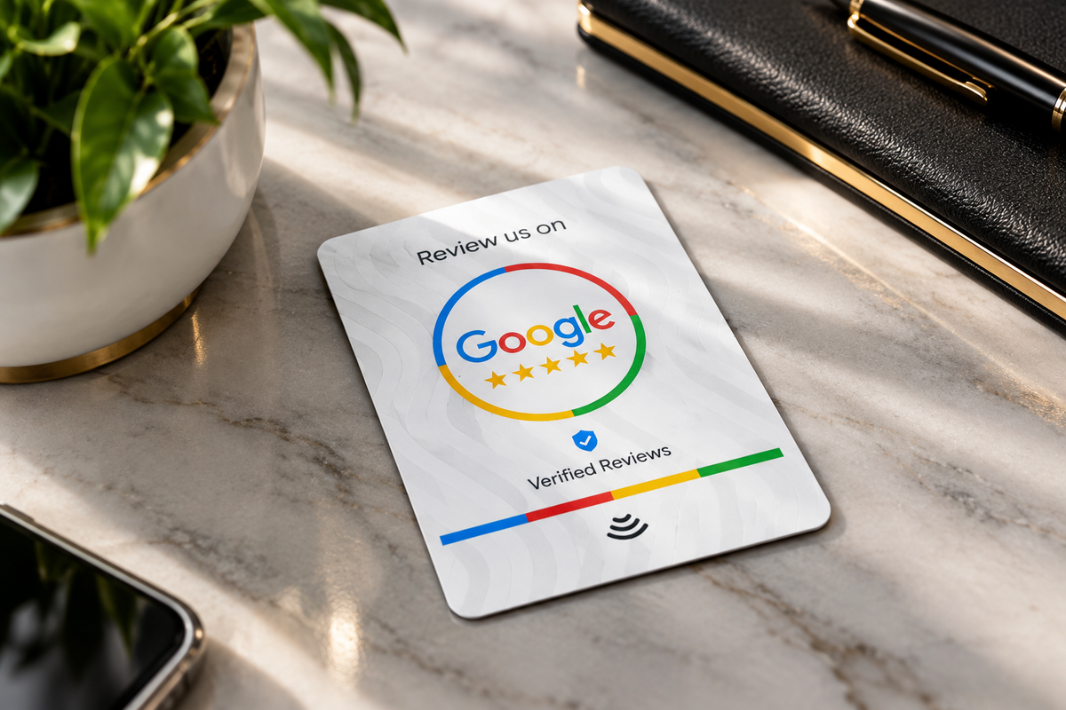 NFC Google Review Card