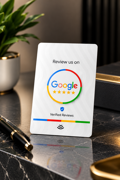 NFC Google Review Card